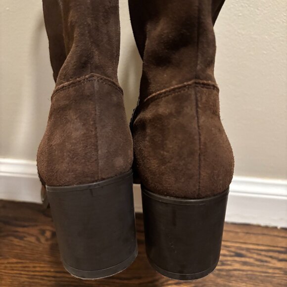 Brown leather boots SZ: 40 / US 9 Made in Spain - Picture 11 of 16